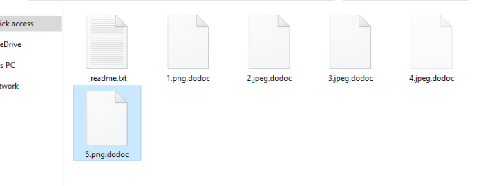 Dodoc Ransomware