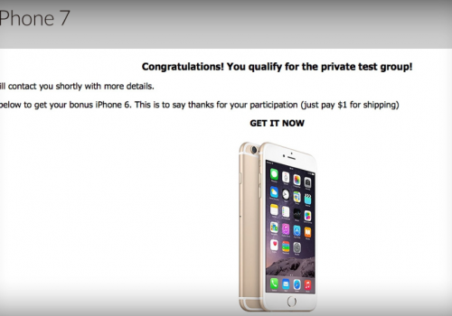 Remove Facebook IPhone XS Sweepstake Scam