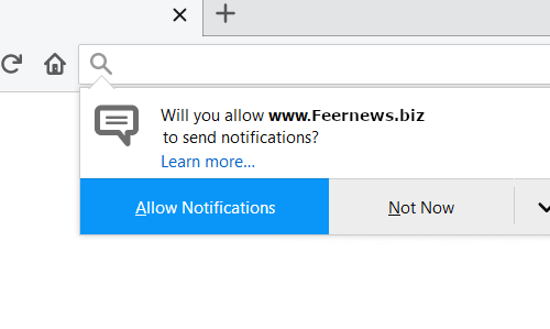 Remove Feernews.biz pop-up ads