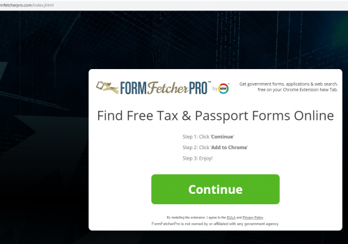 Remove FormFetcherPro Browser Hijacker