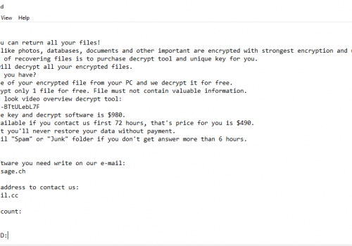 Eliminar Gehad ransomware virus