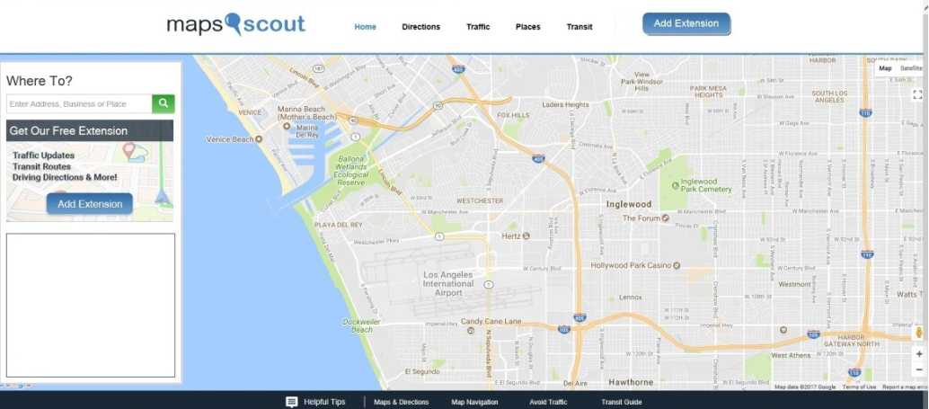MapsScout Offers redirect