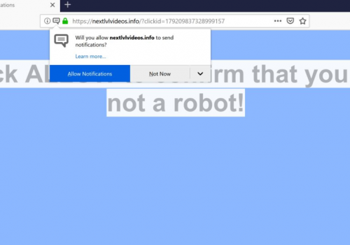 Remove Nextlvlvideos.info pop-up ads