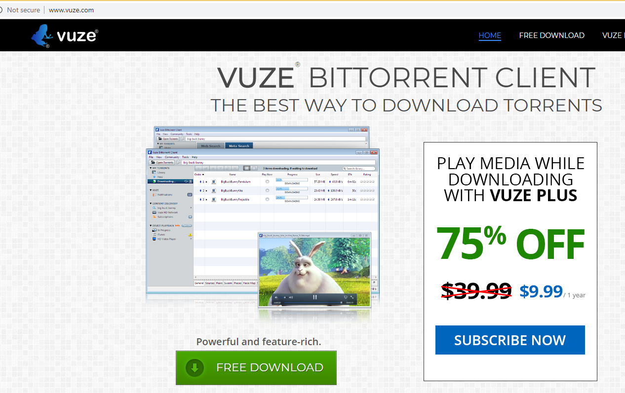 Vuze Toolbar