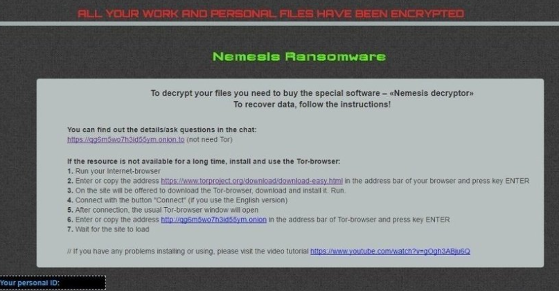 YOUR_LAST_CHANCE Ransomware