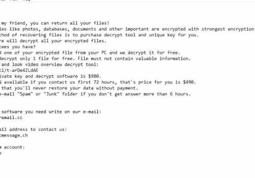 Eliminar .herad file virus