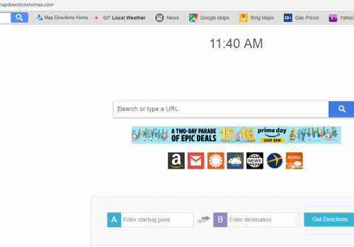How to remove search.hmapdirectionshomes.com