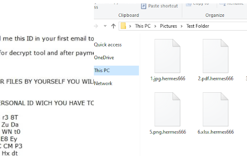 Eliminar Hermes666 Extension virus