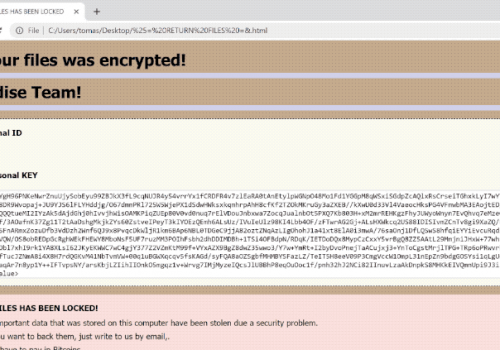 Eliminar Junior Ransomware y desbloquear archivos