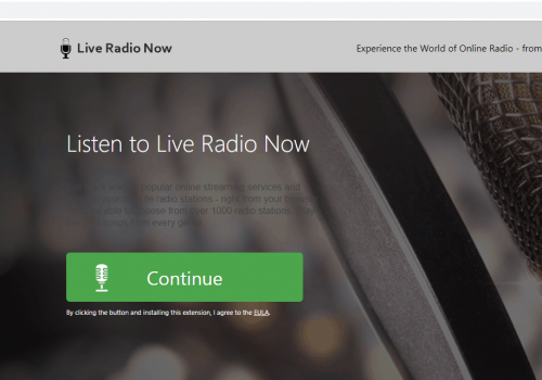 How to remove Live Radio Now
