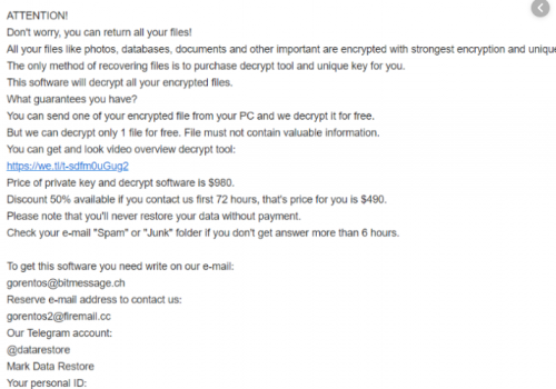Masok Ransomware eliminación – Desbloquear . Extensión Masok