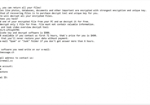 Eliminar Nasoh ransomware