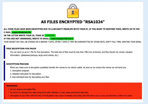 Eliminar Nqix ransomware