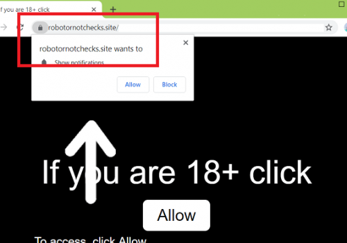 Remove Robotornotchecks.site pop-up ads