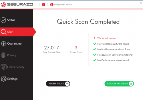 Remove Segurazo Antivirus