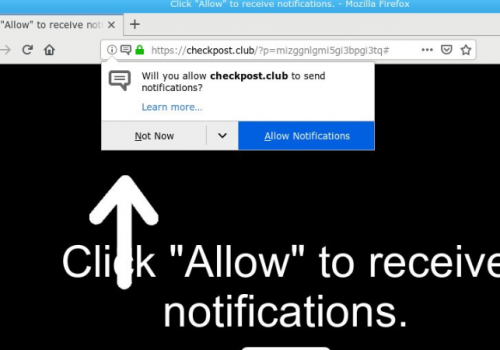 Ways to remove checkpost.club