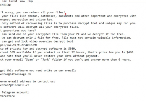 Eliminar .hese file virus