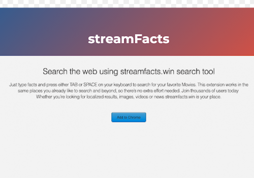 Remove streamFacts