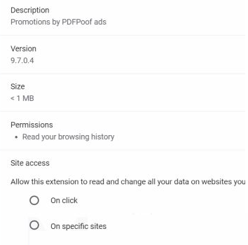 Remove Ads by PDFPoof Virus