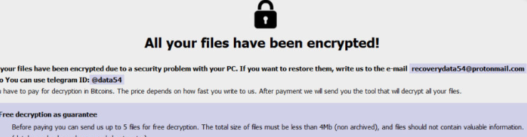 Cales ransomware