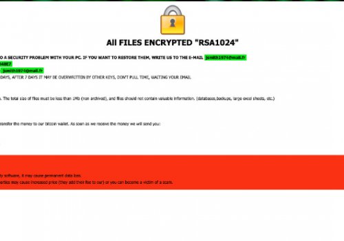Eliminar [Jsmith1974@mail.fr].cmd Virus