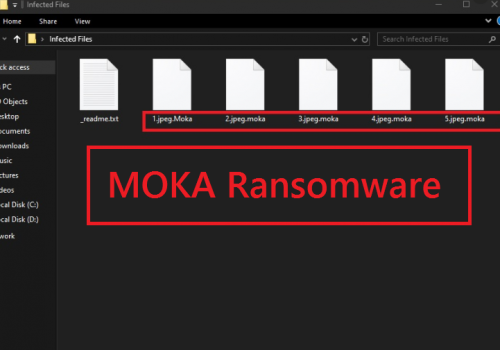 Eliminar .MOKA file virus