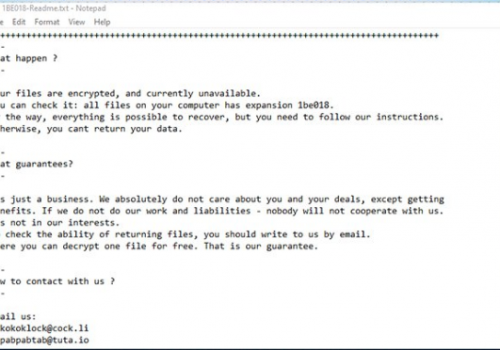 Eliminar Mailto ransomware