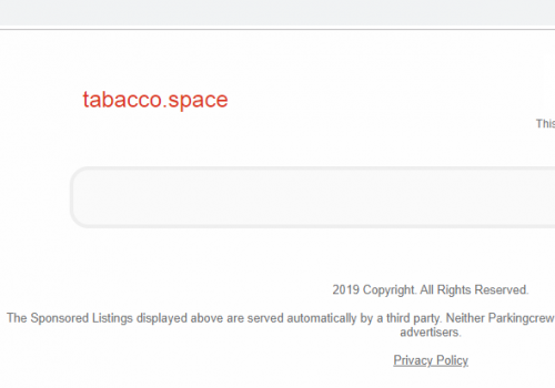 Remove Tabacco.space