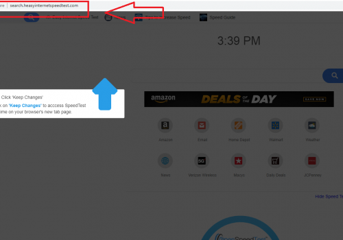 How to remove search.heasyinternetspeedtest.com