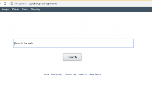 Remove search.mapsonlinepro.com