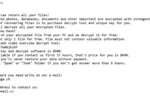 Eliminar COOT ransomware