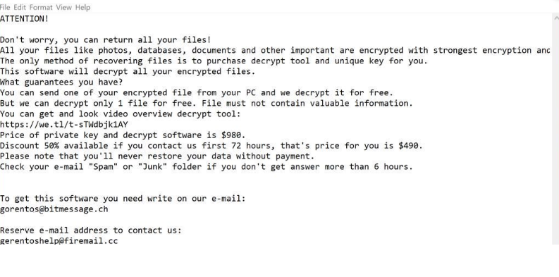 COOT ransomware