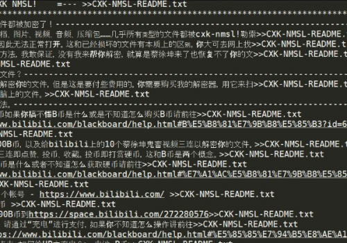Quitar CXK-NMSL ransomware