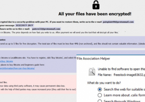 Eliminar Calix ransomware