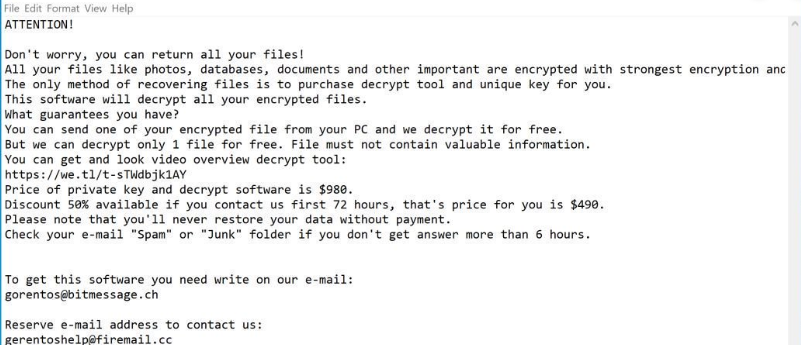 Coot file ransomware
