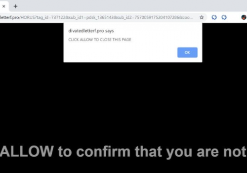 Remove Divatedletterf.pro
