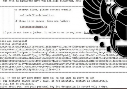 Eliminar .Elder file ransomware
