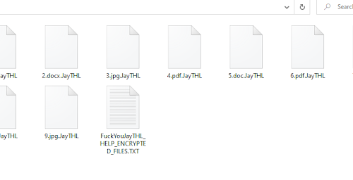 Eliminar .JayTHL ransomware