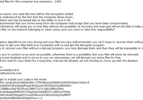 Eliminar Kazkavkovkiz ransomware