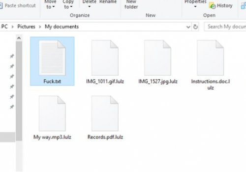 Eliminar Lulz ransomware