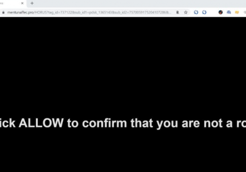 Remove Mentunaffec.pro