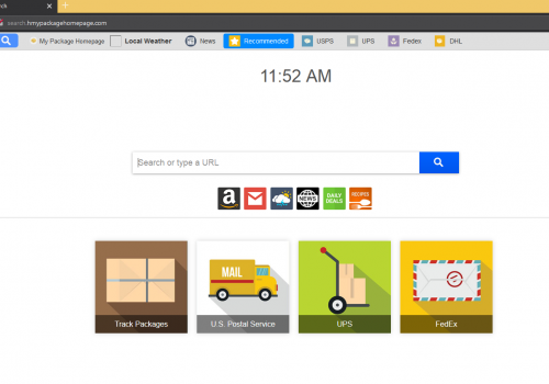 Remove My Package Homepage – search.hmypackagehomepage.com Removal