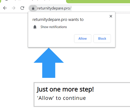 How to remove Returnitydepare.pro