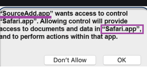 How to remove SourceAdd.app