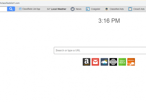 How to remove Search.hclassifiedslist1.com