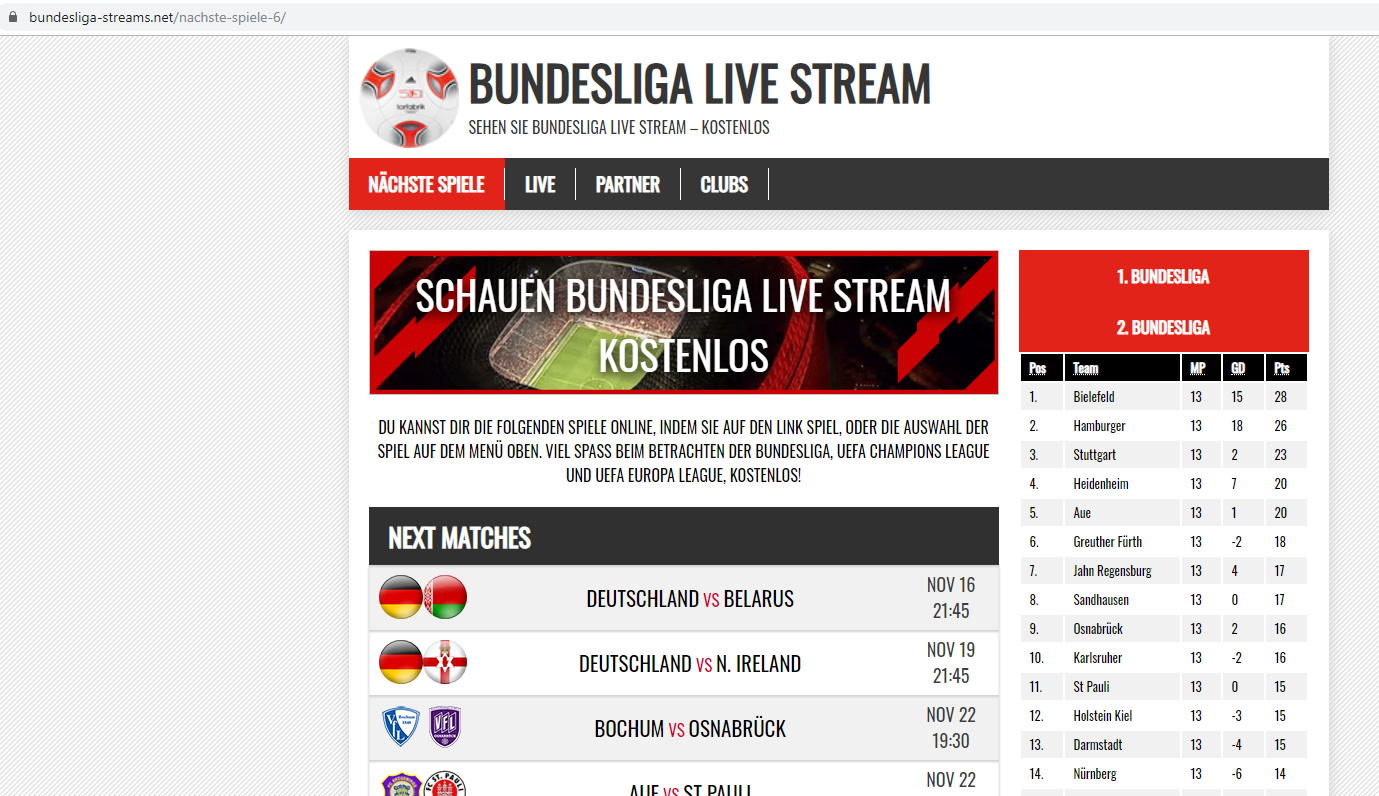 Bundesliga-streams