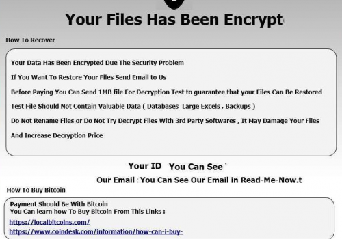 Remove .James ransomware