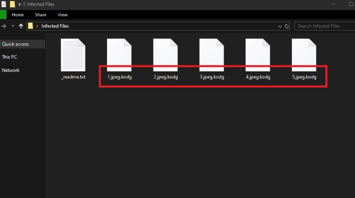 Kodg file Ransomware