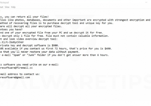 Eliminar .Mosk extension ransomware