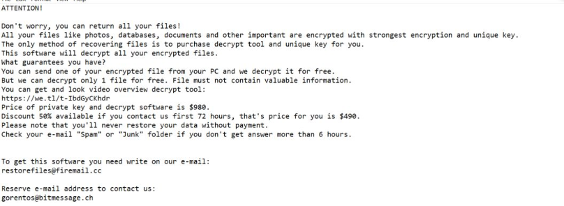 ROTE extension ransomware
